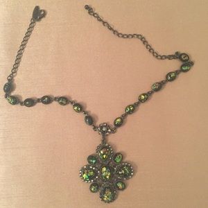 Large pendant necklace